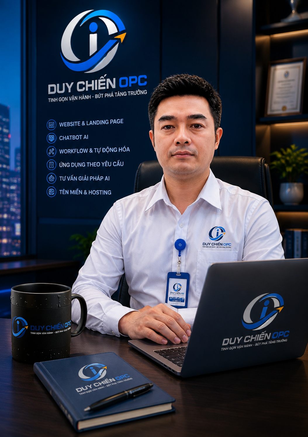 Anh Nguyễn Duy Chiến — nhà sáng lập Duy Chiến OPC
